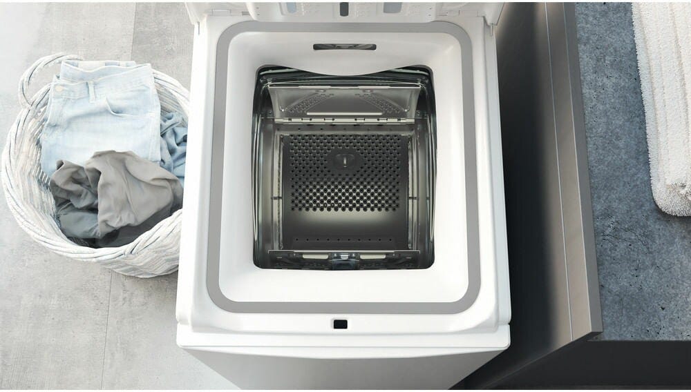 Hotpoint Ariston WMTF624UIT Lavatrice a carica dall'alto cm.40 - capacità 6kg - bianco