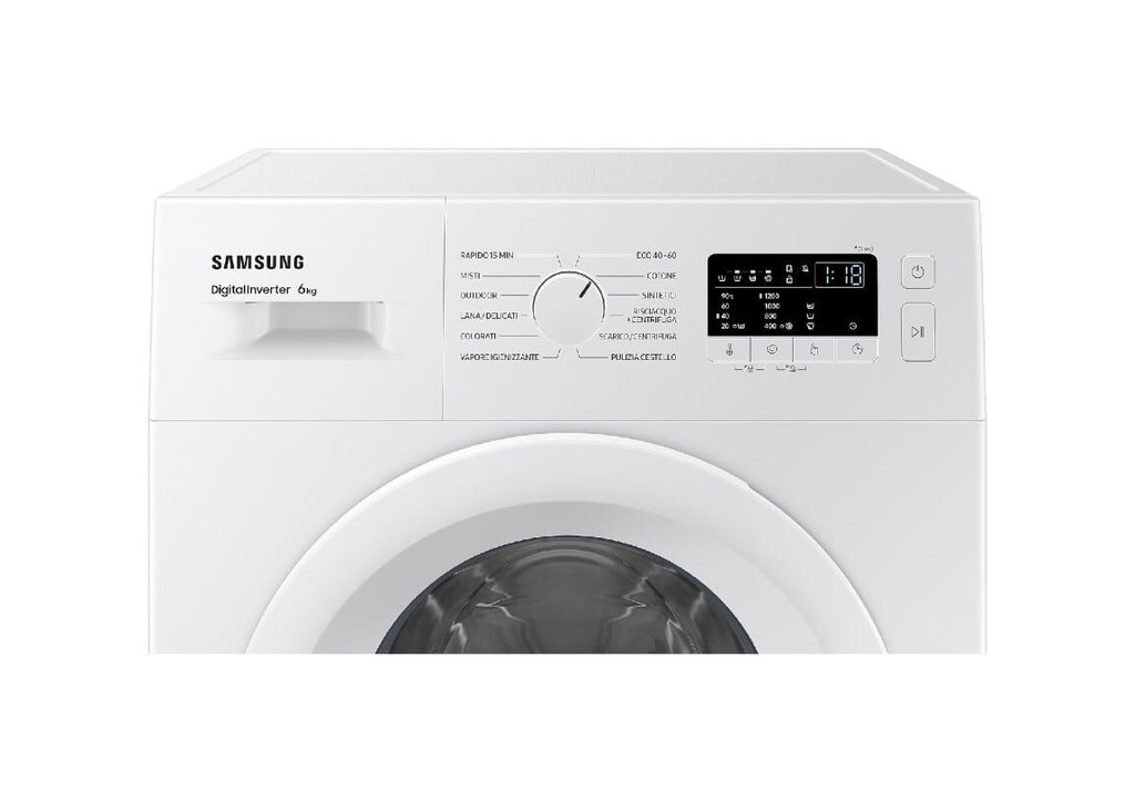 Samsung WW60A3120WE Lavatrice slim cm. 60 - capacità 6 kg - bianco