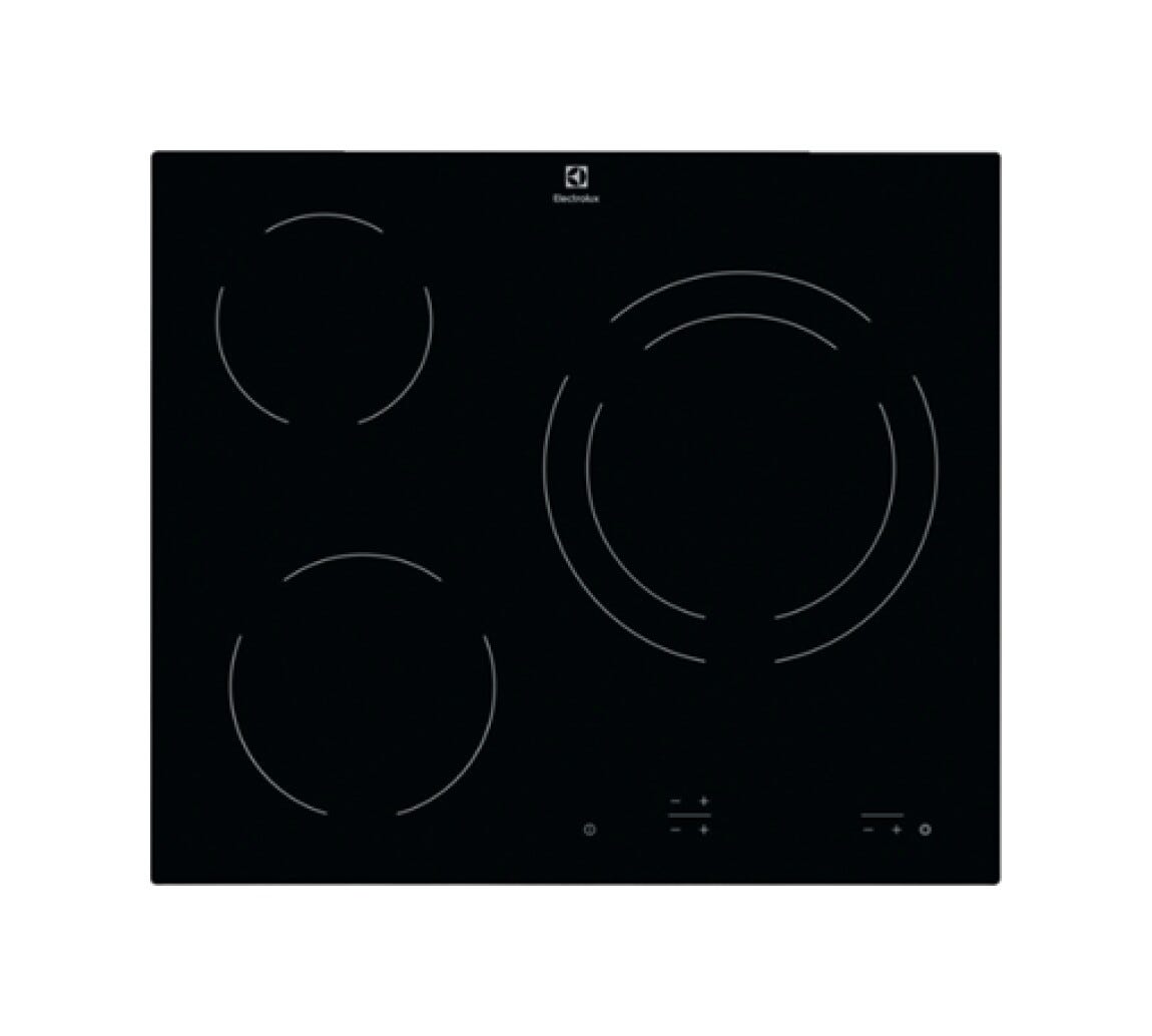 Electrolux EHF6231IOK Piano cottura elettrico cm.60 - vetroceramica nero