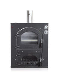 Fontana Forni INC QV Quadro Forno incasso a legna - antracite