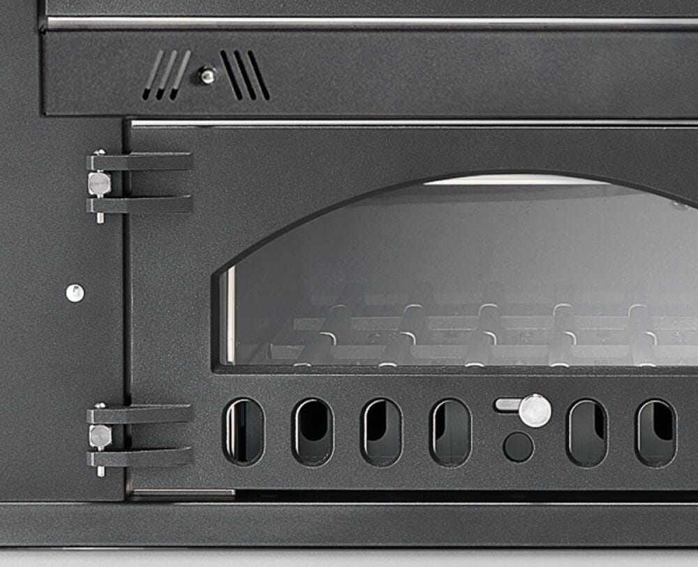 Fontana Forni INC QV Quadro Forno incasso a legna - antracite