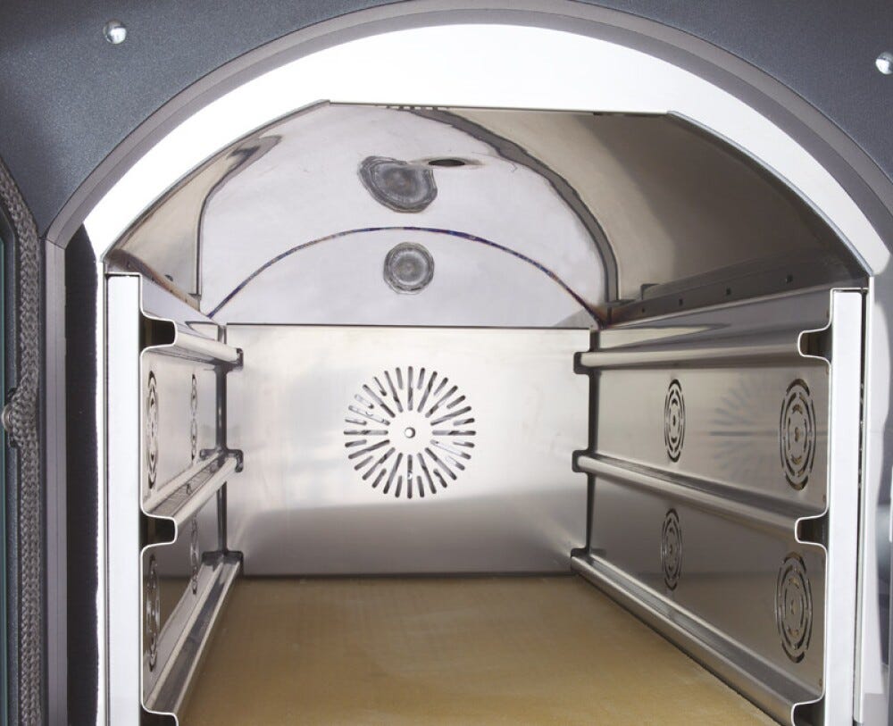 Fontana Forni INC QV Quadro Forno incasso a legna - antracite