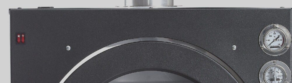 Fontana Forni INC QV Quadro Forno incasso a legna - antracite