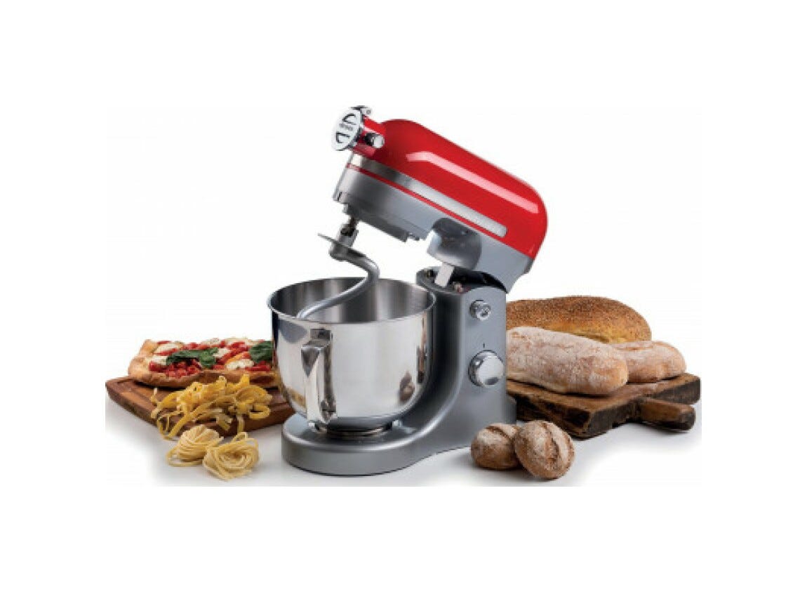 Ariete 1589/00 Impastatrice planetaria lt.5,5 - rosso