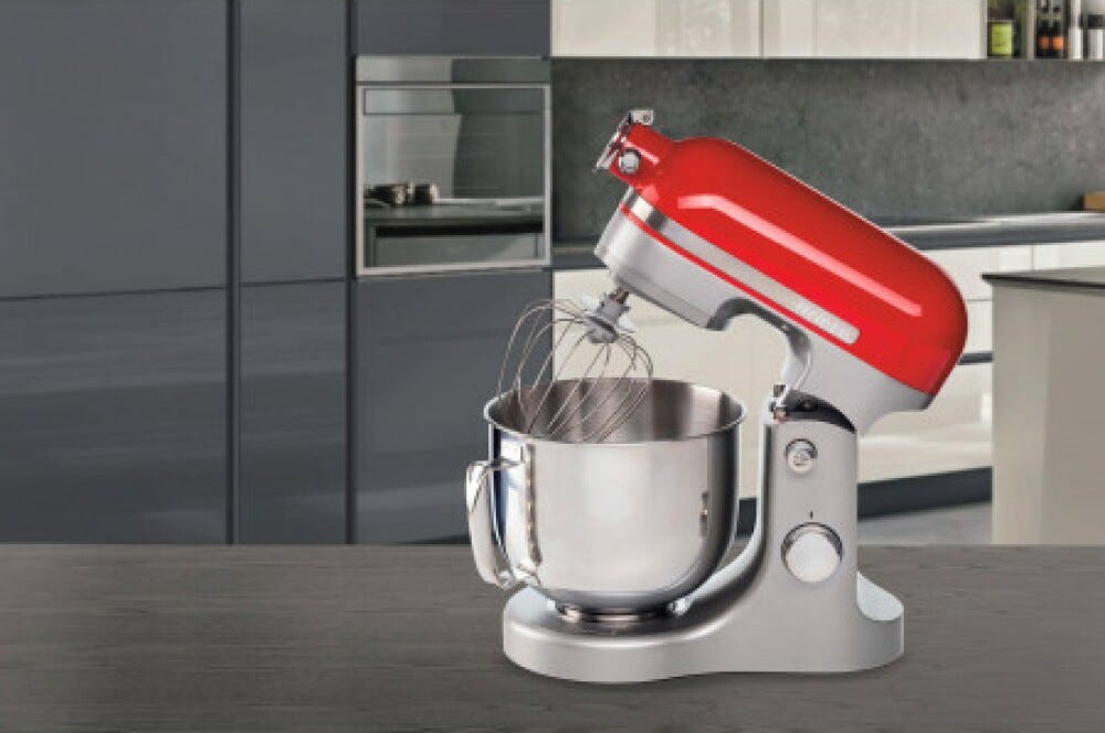 Ariete 1589/00 Impastatrice planetaria lt.5,5 - rosso