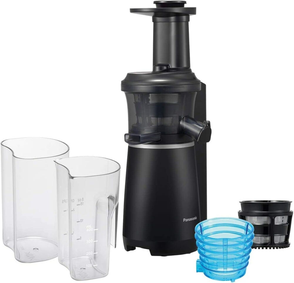 Panasonic MJ-L501KXE Estrattore di succo - nero