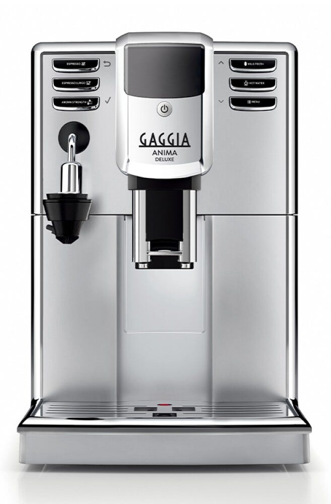 Gaggia RI8761/01 Anima Deluxe Macchina per caffè automatica - inox