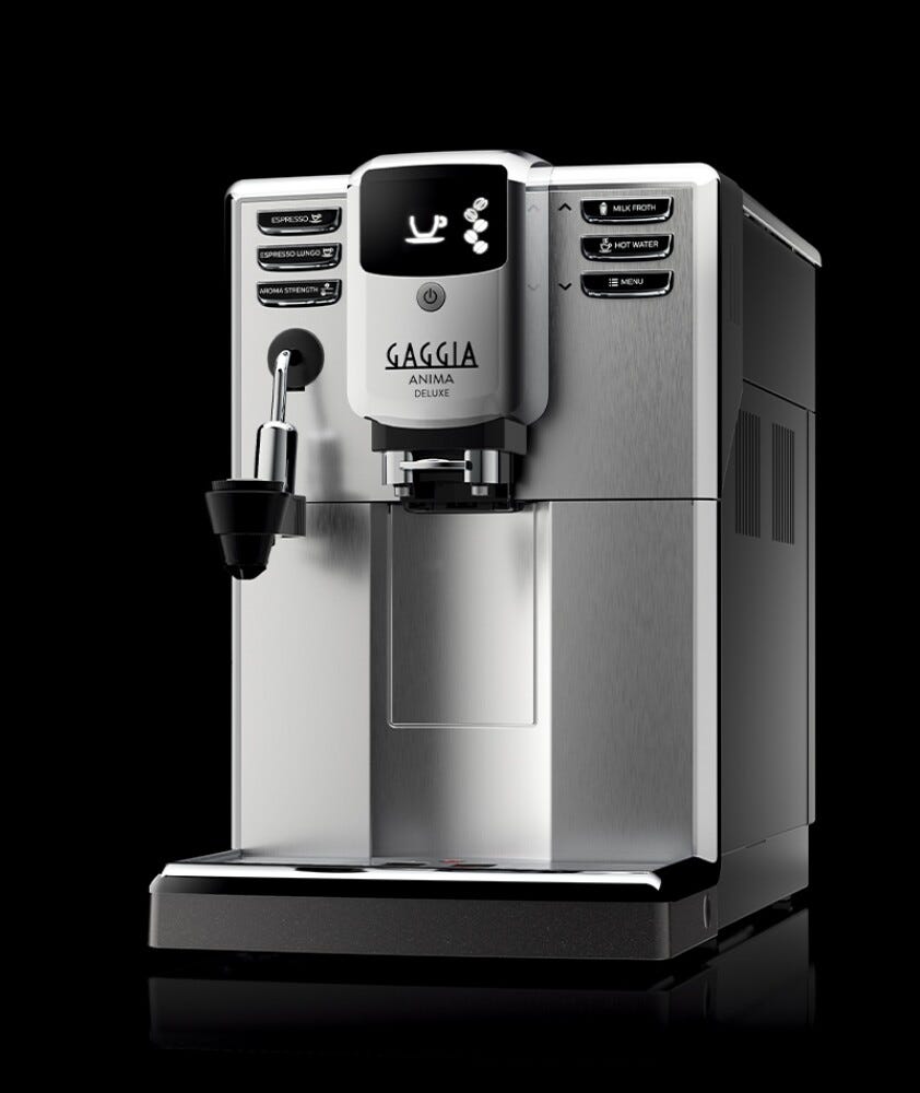 Gaggia RI8761/01 Anima Deluxe Macchina per caffè automatica - inox