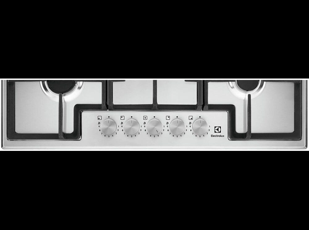 Electrolux EGS75362X Piano cottura a gas cm.75 - inox