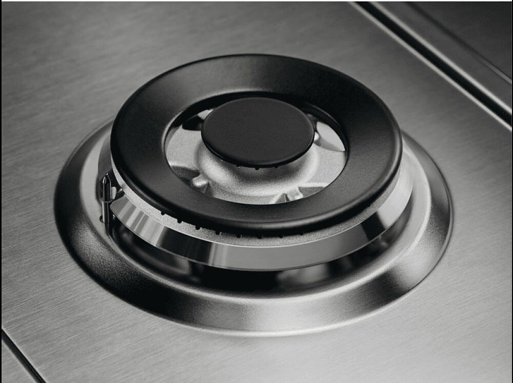 Electrolux EGS75362X Piano cottura a gas cm.75 - inox
