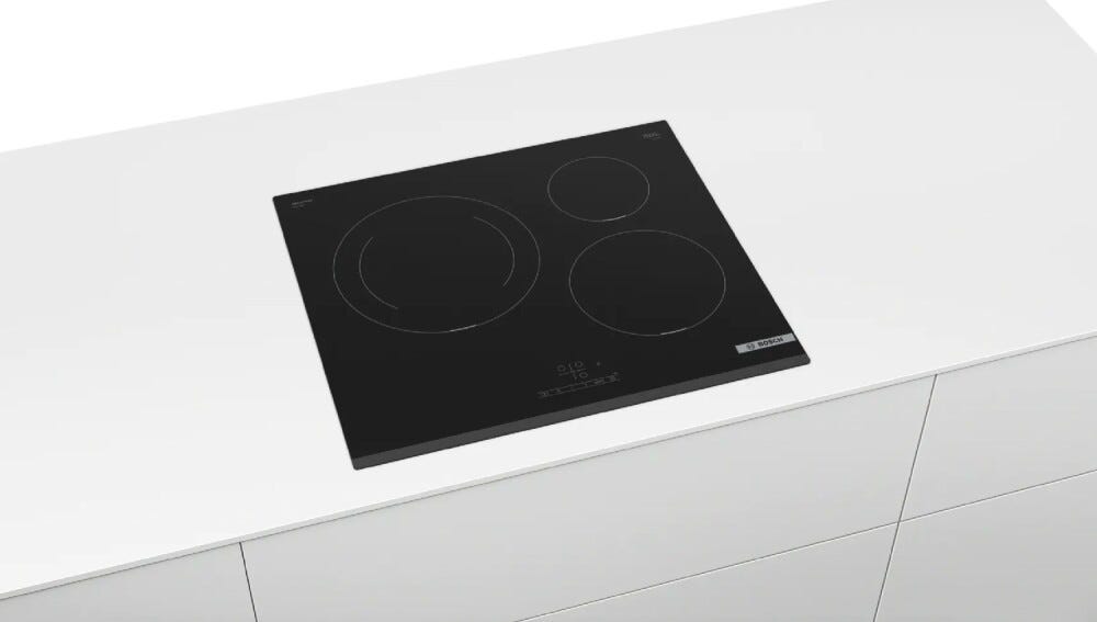 Bosch PUJ631BB5E Serie 4 Piano cottura a induzione cm.59 - vetroceramica nero