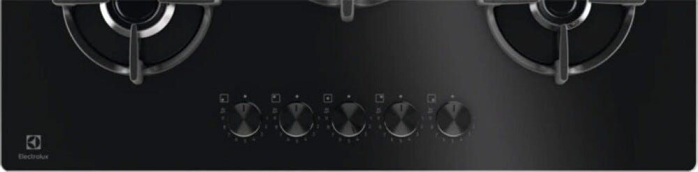Electrolux EGG75372K Piano cottura a gas cm.75 - vetro nero