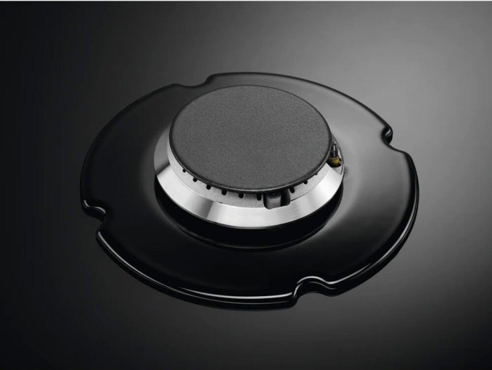 Electrolux EGG75372K Piano cottura a gas cm.75 - vetro nero