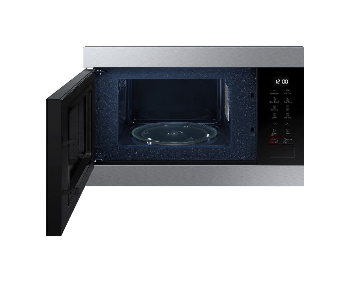 Samsung MG22M8274CT/E1 Forno microonde ad incasso cm. 60 - acciaio inox/nero