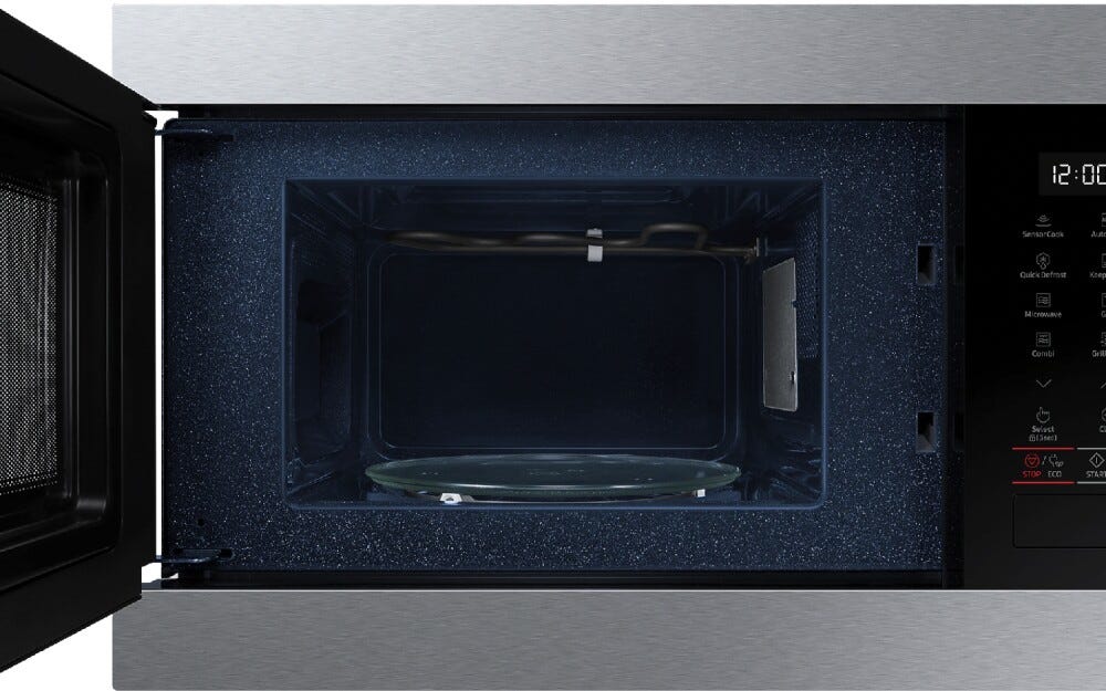 Samsung MG22M8274CT/E1 Forno microonde ad incasso cm. 60 - acciaio inox/nero