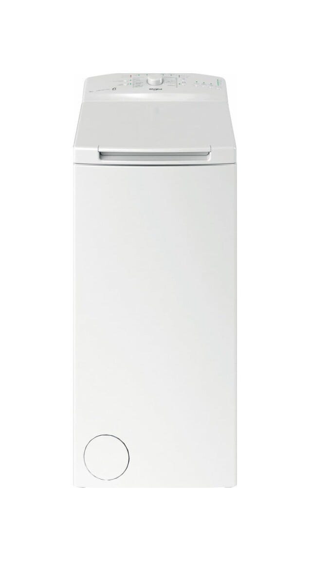 Whirlpool NTDLR7220LSPL-N Lavatrice a carica dall'alto cm.40 - capacità 7kg - bianco