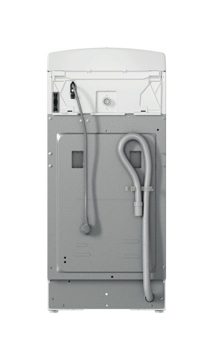 Whirlpool NTDLR7220LSPL-N Lavatrice a carica dall'alto cm.40 - capacità 7kg - bianco