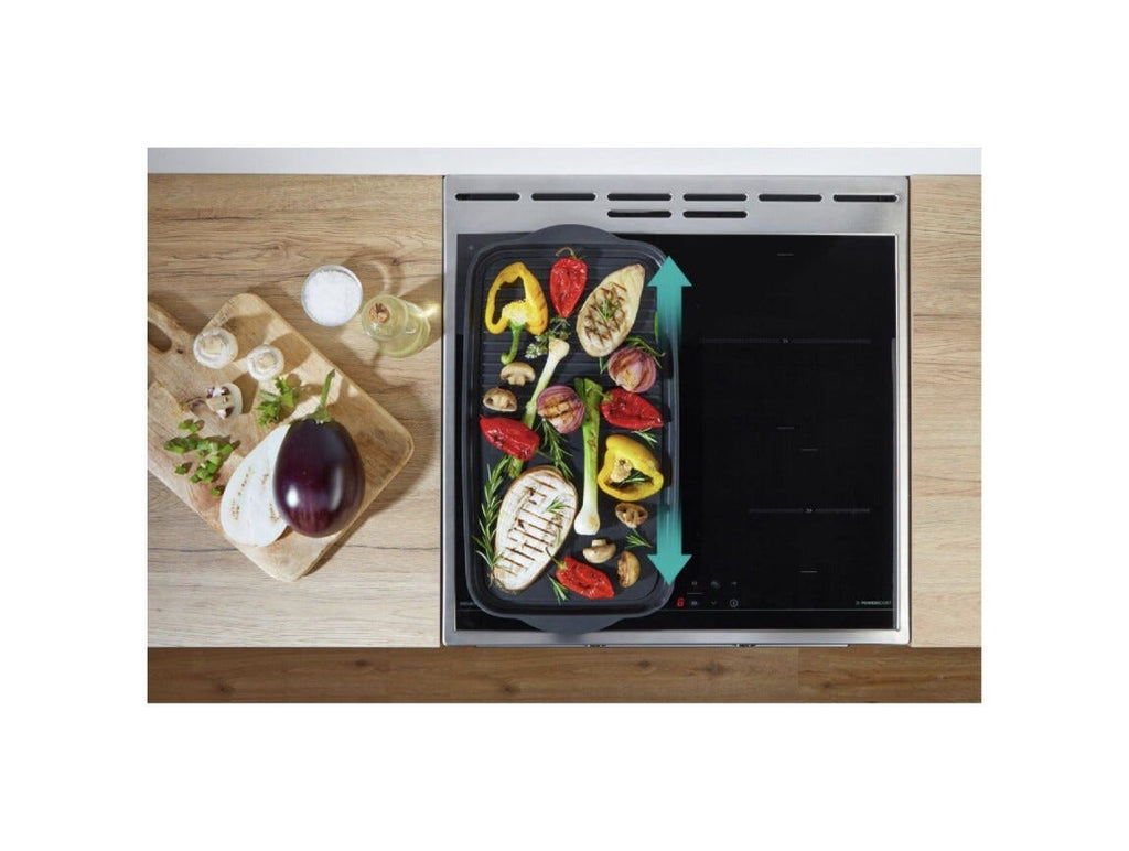 Gorenje GEIT5C61XPG Cucina da accosto cm. 50 - 4 zone induzione + 1 forno elettrico - inox/nero
