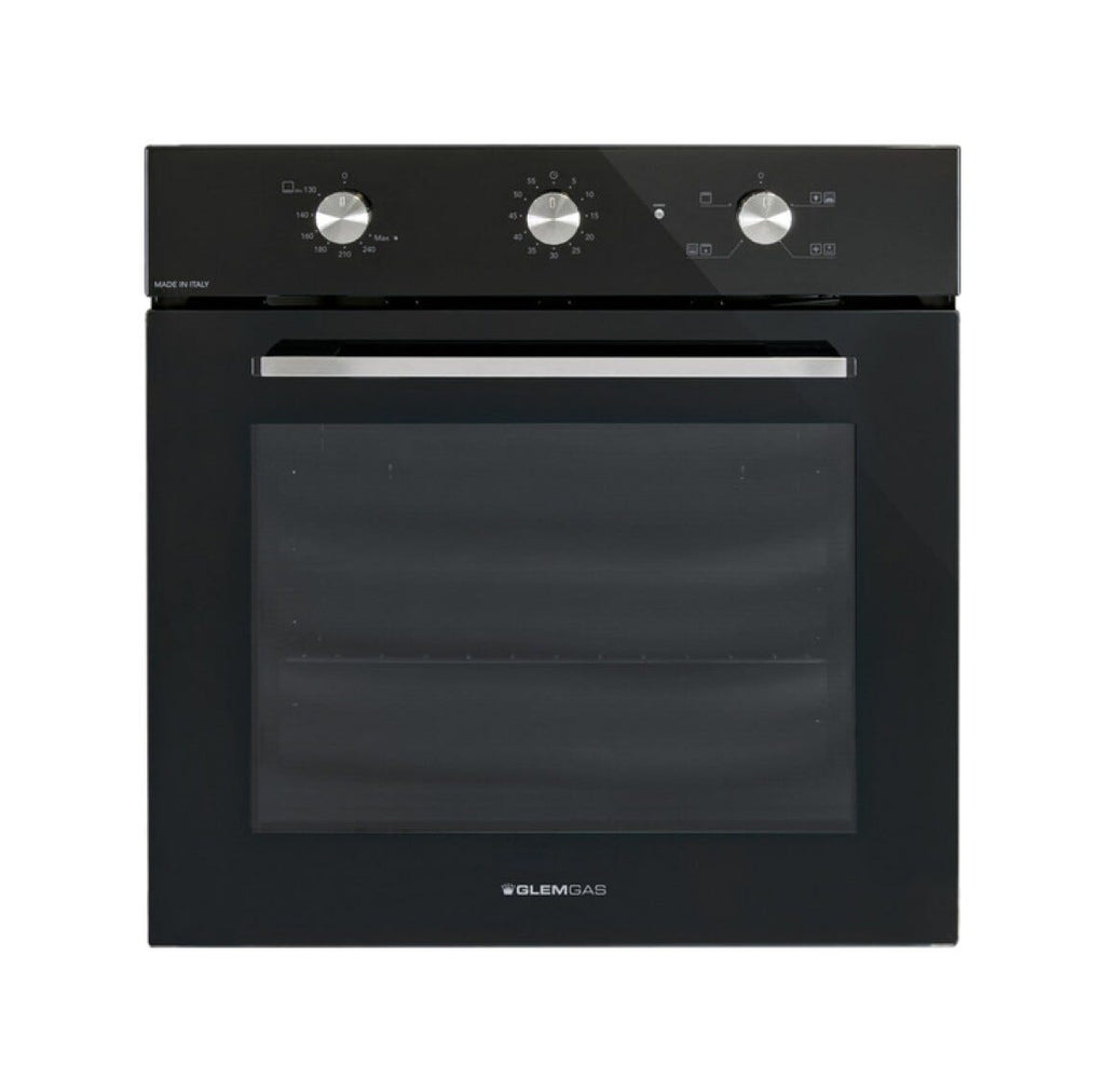 Glem GFXV21BK-S2 Forno multifunzione elettrico e a gas ventilato cm. 60 - nero