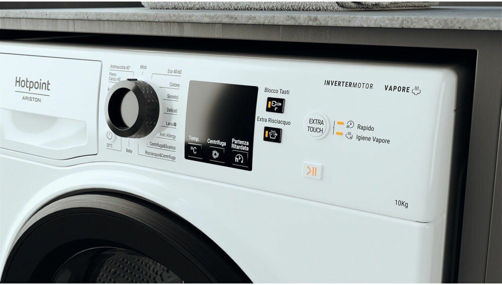 Hotpoint Ariston NF1046WKIT Lavatrice cm.60 - capacità 10 kg - bianco