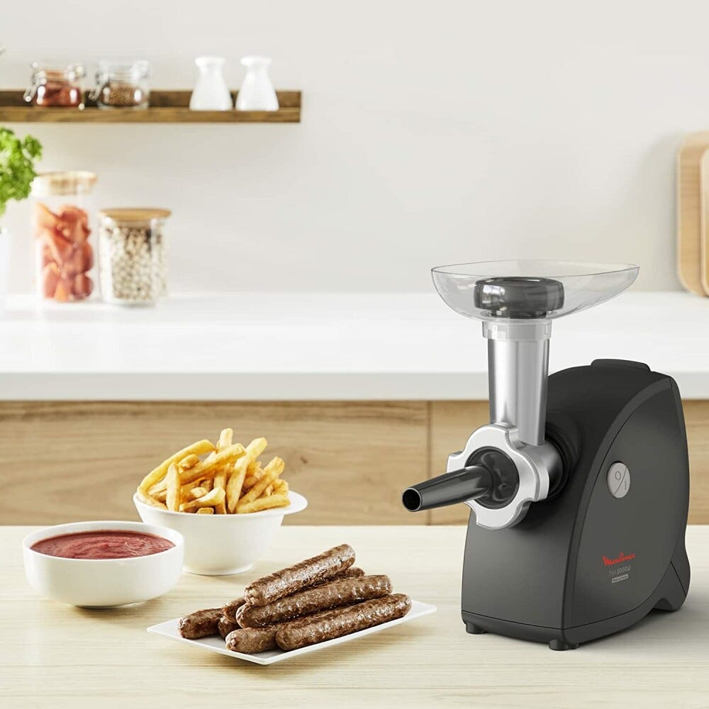 Moulinex ME472832 HV4 Tritacarne 2000 W - nero / inox