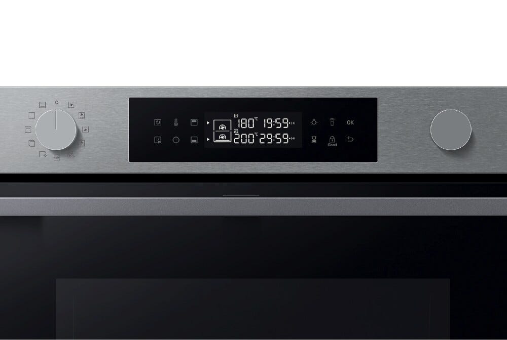 Samsung NV7B4540VBS Serie 4 Forno elettrico catalitico cm. 60 - inox