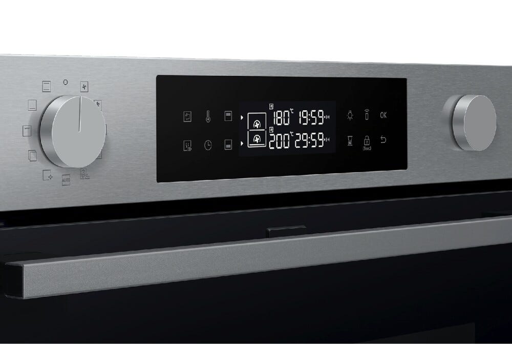 Samsung NV7B4540VBS Serie 4 Forno elettrico catalitico cm. 60 - inox