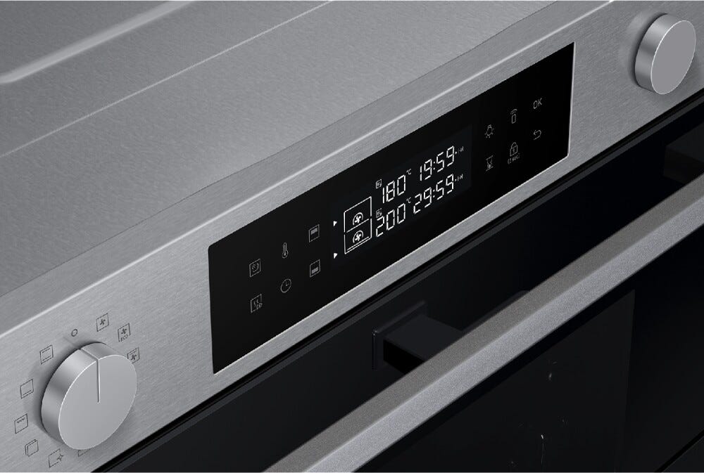 Samsung NV7B4540VBS Serie 4 Forno elettrico catalitico cm. 60 - inox