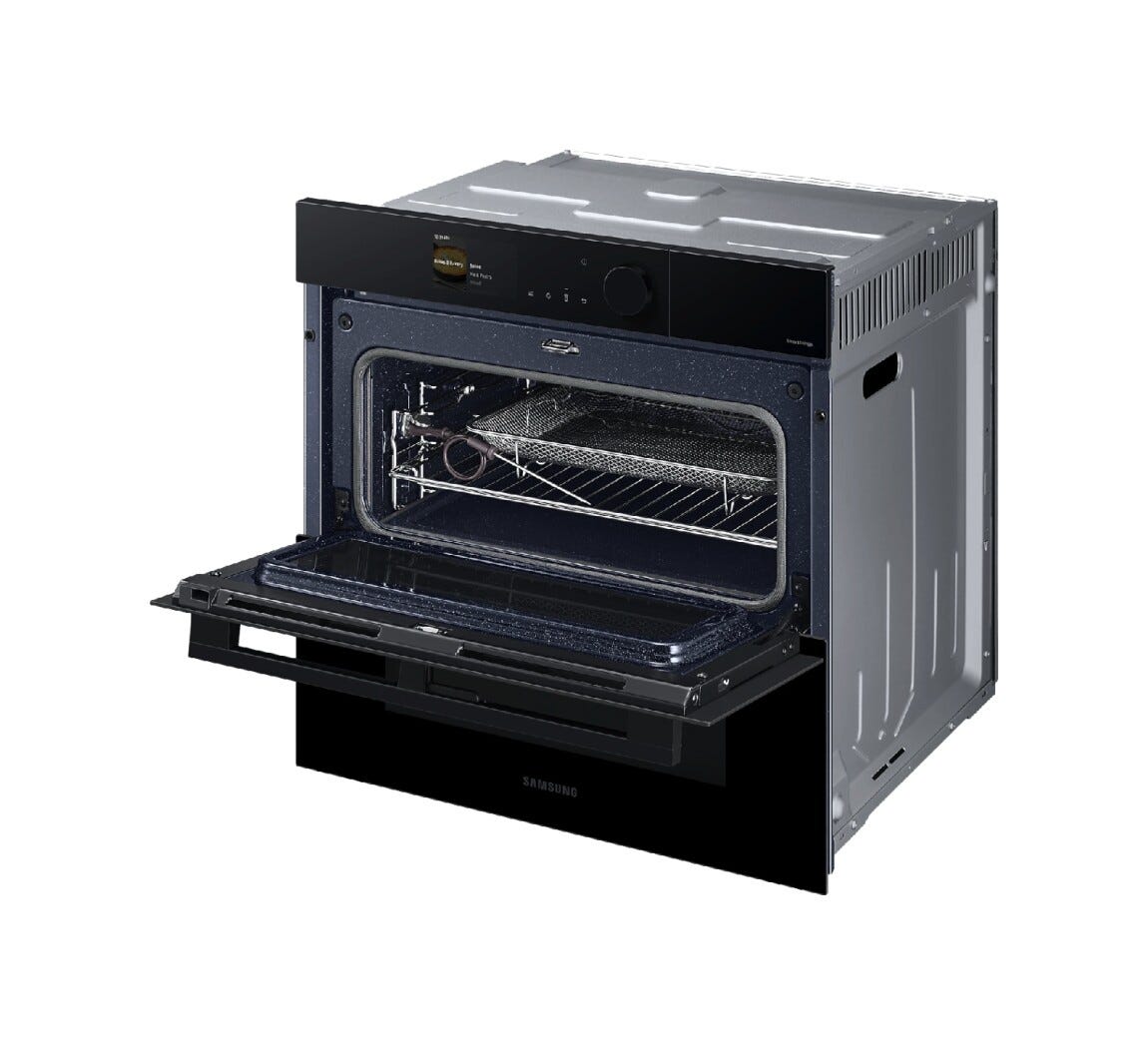 Samsung NV7B6795JAK Forno elettrico pirolitico cm. 60 - vetro nero