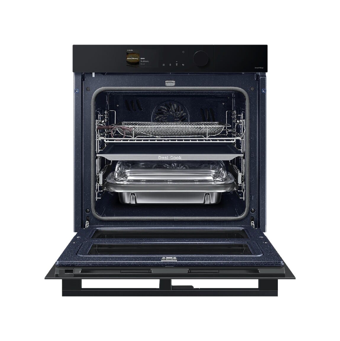 Samsung NV7B6795JAK Forno elettrico pirolitico cm. 60 - vetro nero