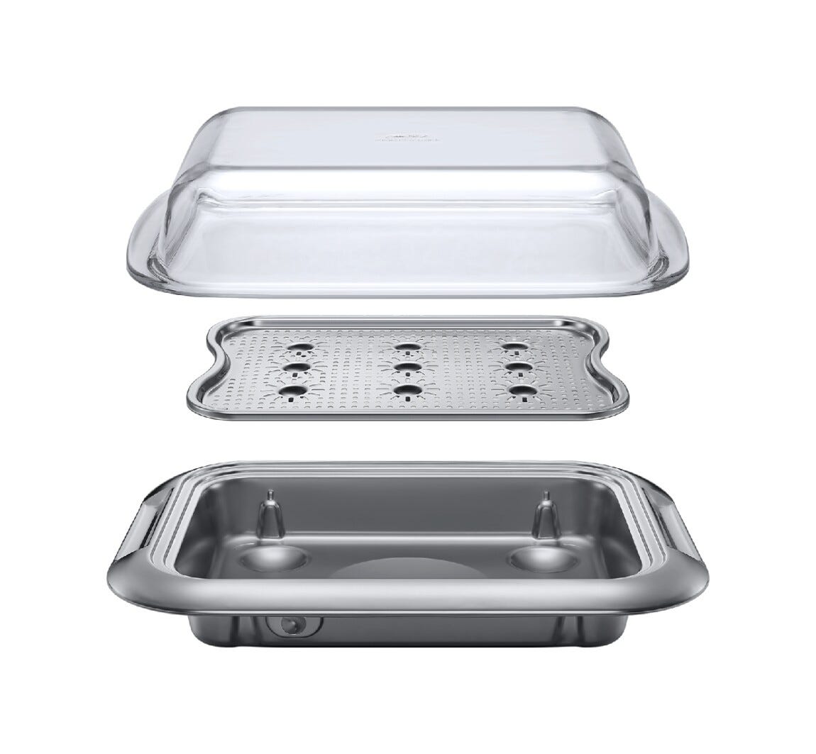 Samsung NV7B6795JAK Forno elettrico pirolitico cm. 60 - vetro nero
