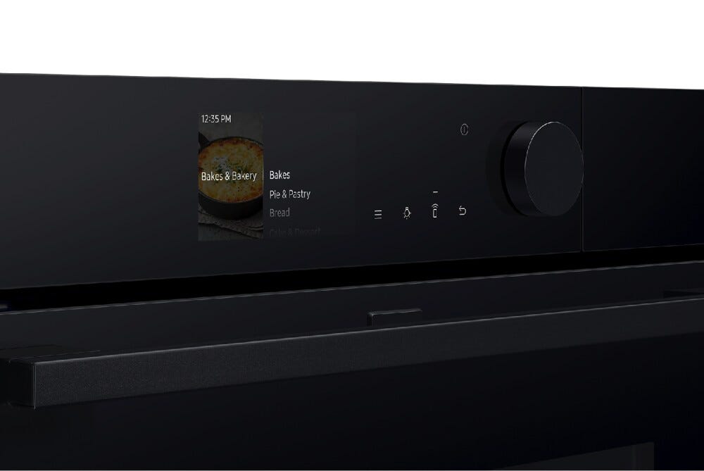 Samsung NV7B6795JAK Forno elettrico pirolitico cm. 60 - vetro nero