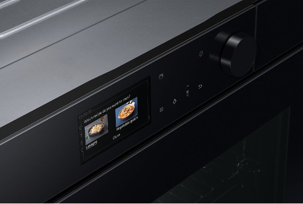 Samsung NV7B7997AAK Serie 7 Forno a vapore pirolitico cm. 60 - nero