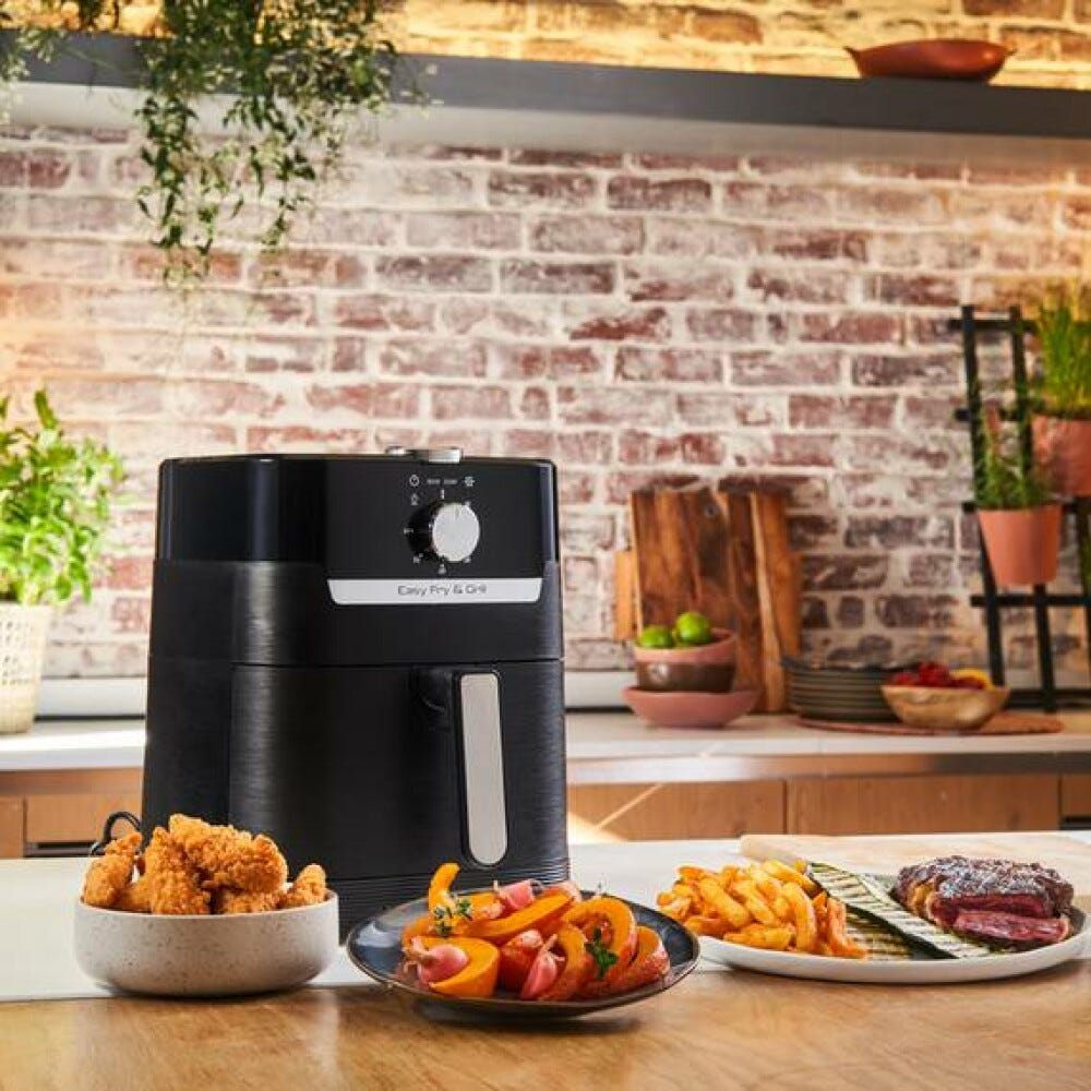 Moulinex EZ501810 Easy Fry & Grill Friggitrice ad aria - nero