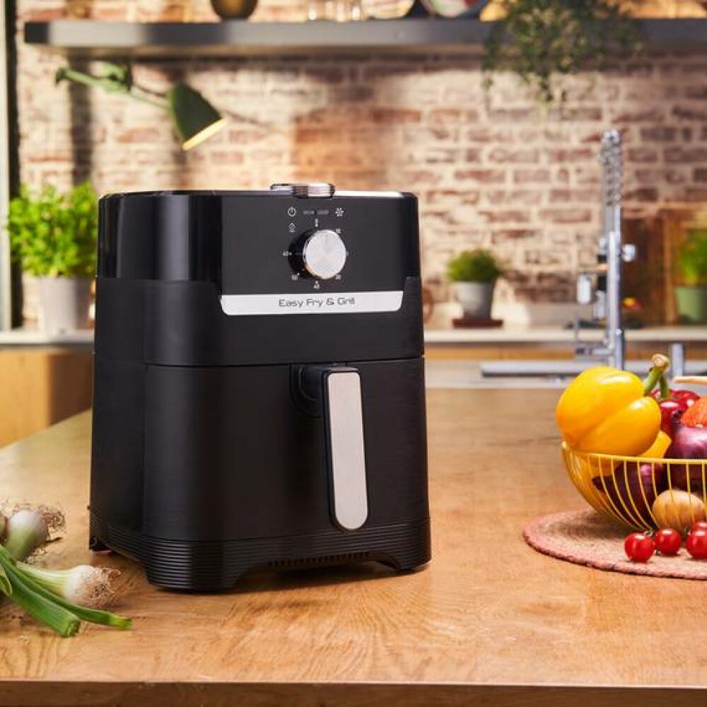 Moulinex EZ501810 Easy Fry & Grill Friggitrice ad aria - nero