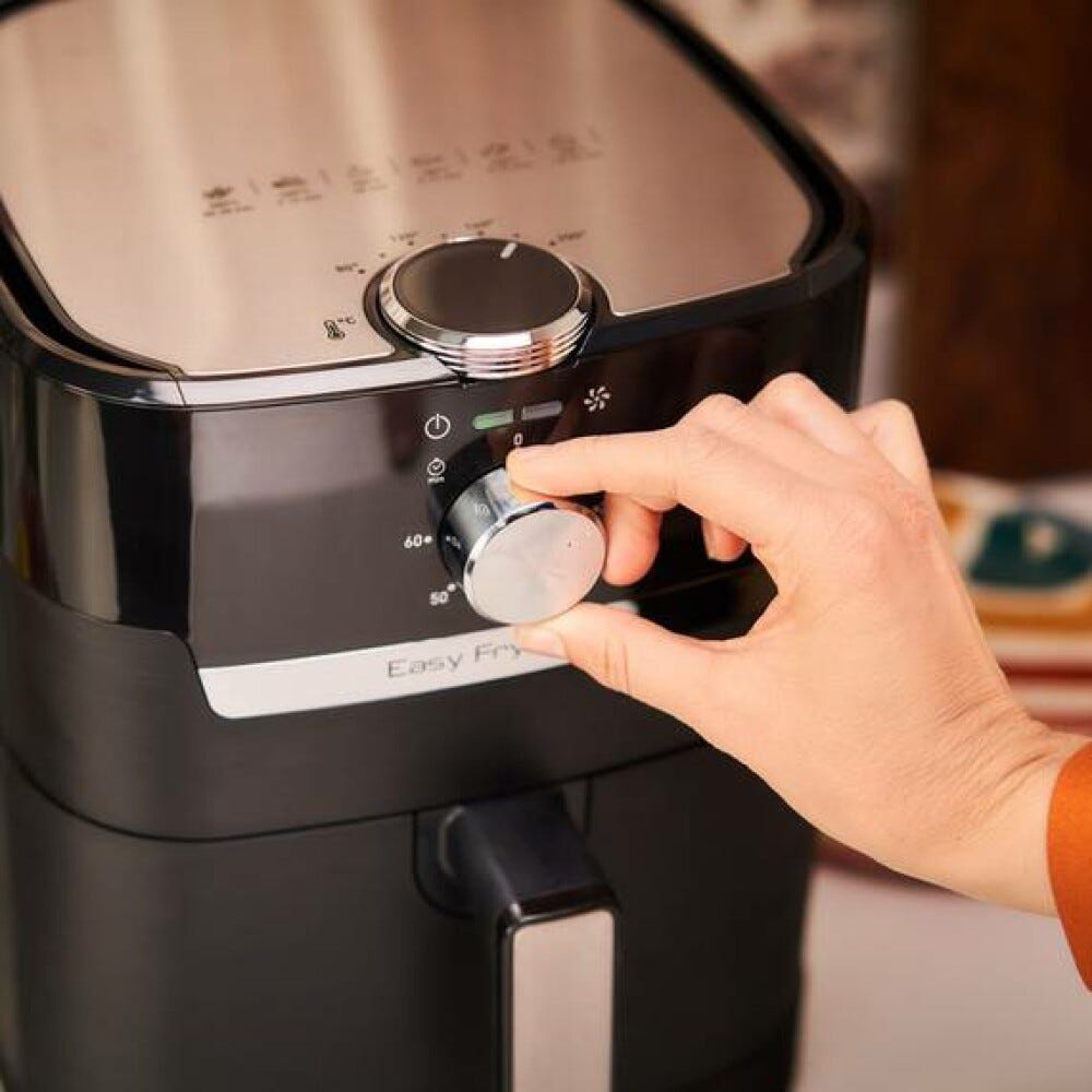 Moulinex EZ501810 Easy Fry & Grill Friggitrice ad aria - nero