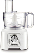 Moulinex FP544110 DoubleForce compact Robot da cucina multifunzione - 2,2 lt - bianco