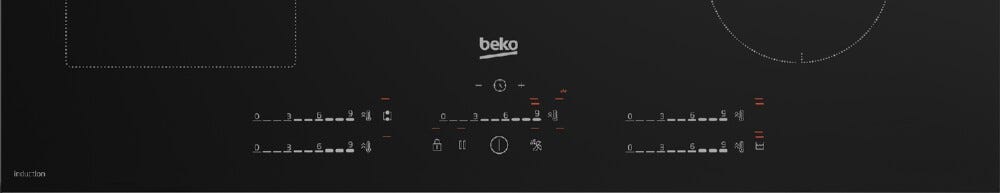 Beko HII 85720 UFT Piano cottura a induzione cm.78 - vetroceramica nero