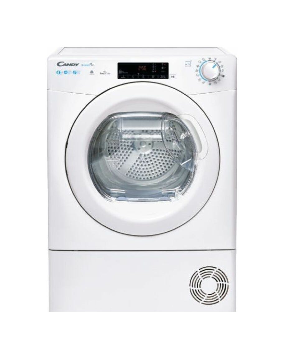 Candy CSOE H8A2TE-S SmartPro Asciugatrice a pompa di calore cm.60 - 8kg - bianco