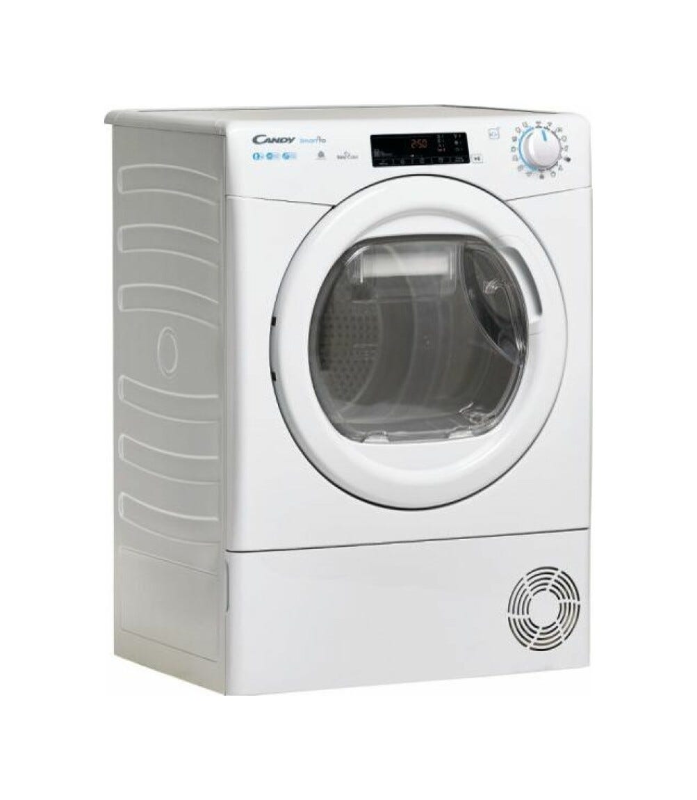 Candy CSOE H8A2TE-S SmartPro Asciugatrice a pompa di calore cm.60 - 8kg - bianco