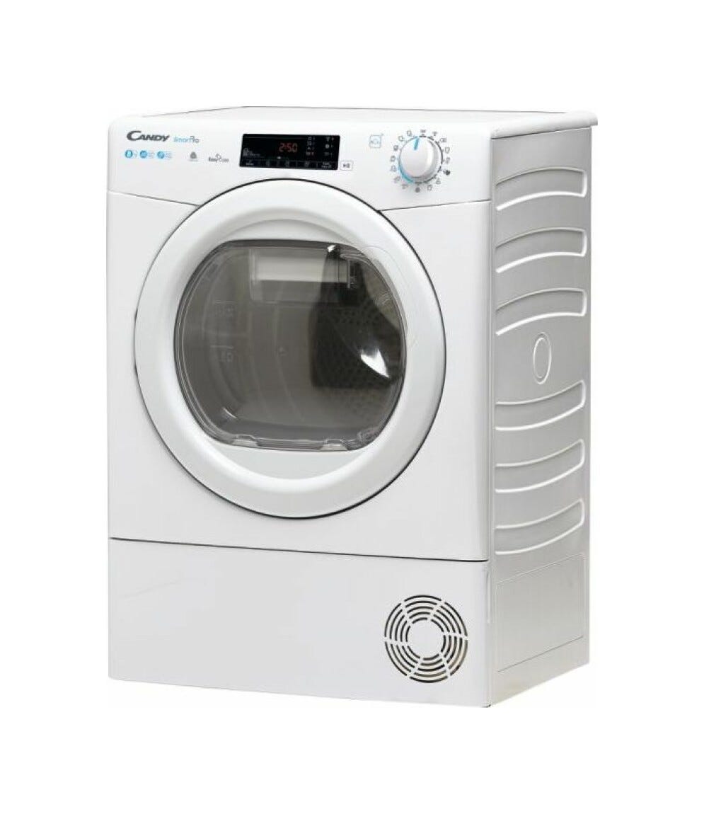 Candy CSOE H8A2TE-S SmartPro Asciugatrice a pompa di calore cm.60 - 8kg - bianco