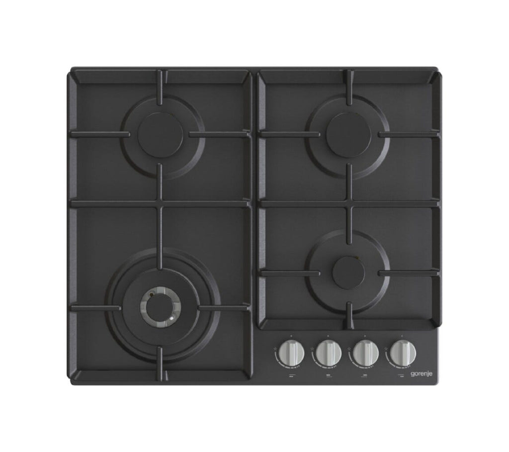Gorenje GW641EXB Piano cottura a gas cm. 60 - nero