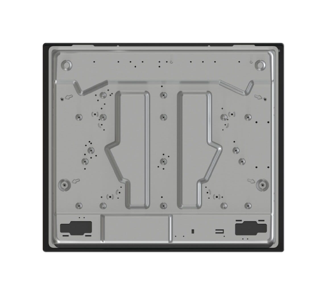Gorenje GW641EXB Piano cottura a gas cm. 60 - nero