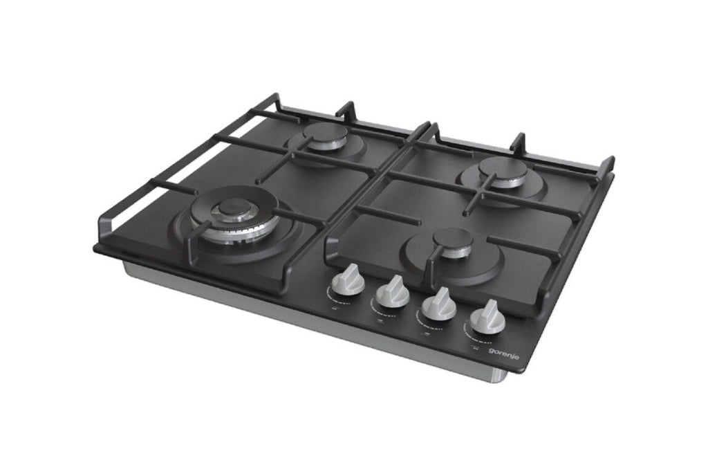 Gorenje GW641EXB Piano cottura a gas cm. 60 - nero