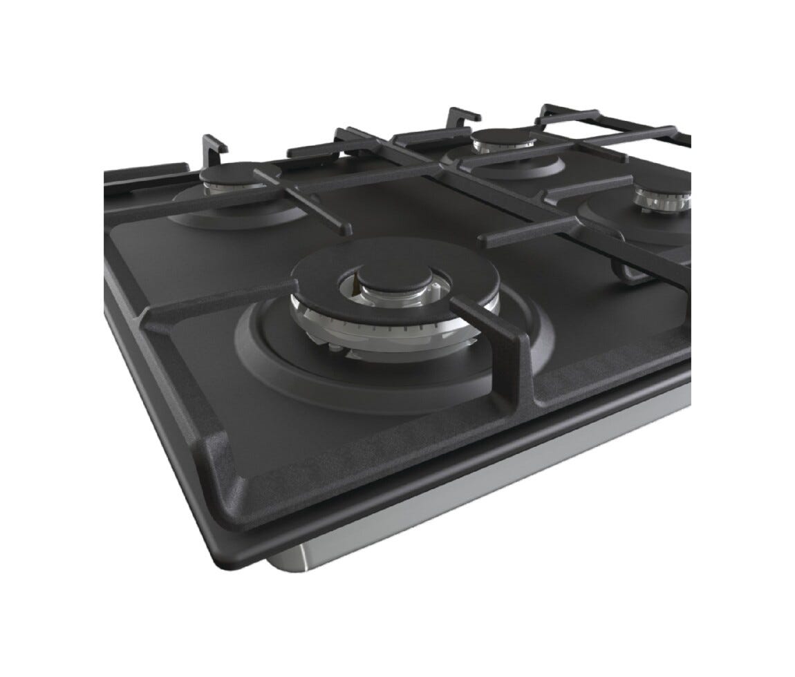 Gorenje GW641EXB Piano cottura a gas cm. 60 - nero