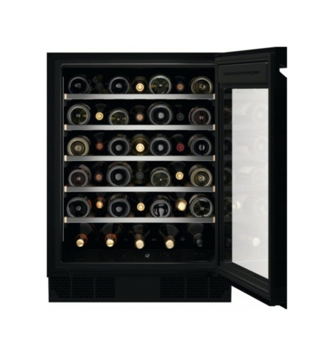 Electrolux EWUS040B8B 800 Cantina vino da incasso cm.60 h.82 - 40 bottiglie - nero