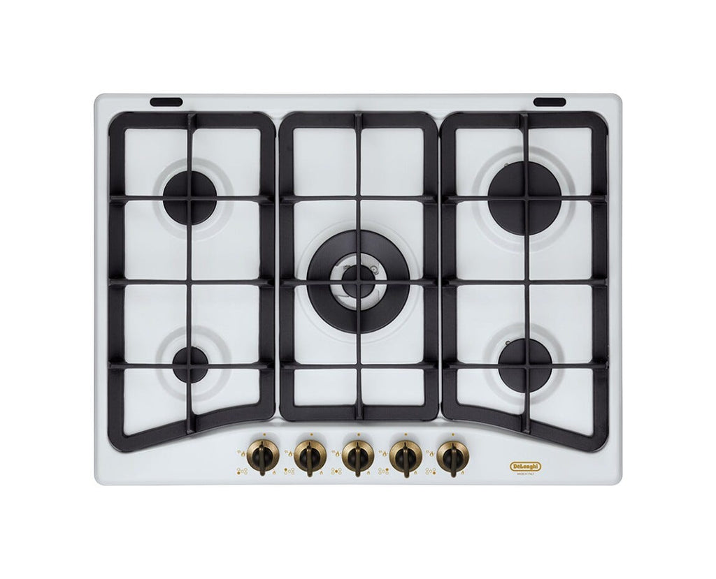 De Longhi BF57PRO Piano cottura a gas cm. 68 - bianco