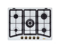De Longhi BF57PRO Piano cottura a gas cm. 68 - bianco