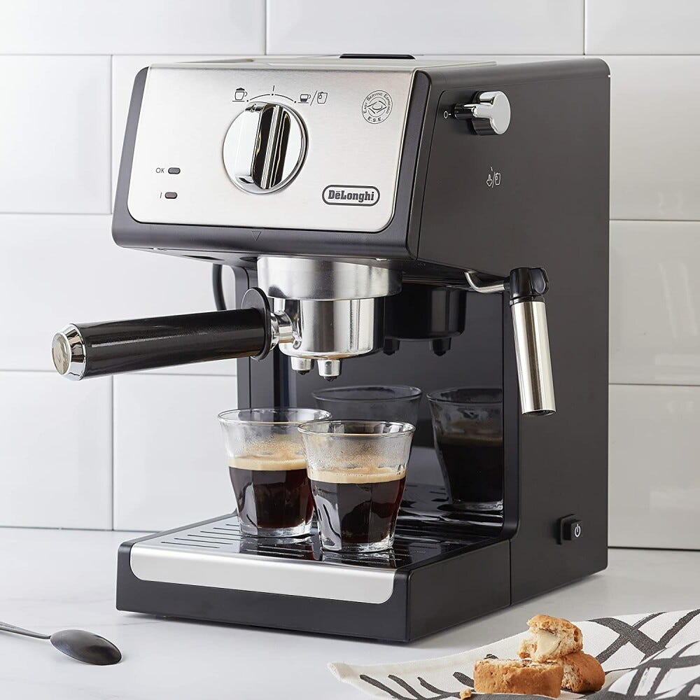 De Longhi ECP33.21.BK Macchina per caffè manuale - nero/inox
