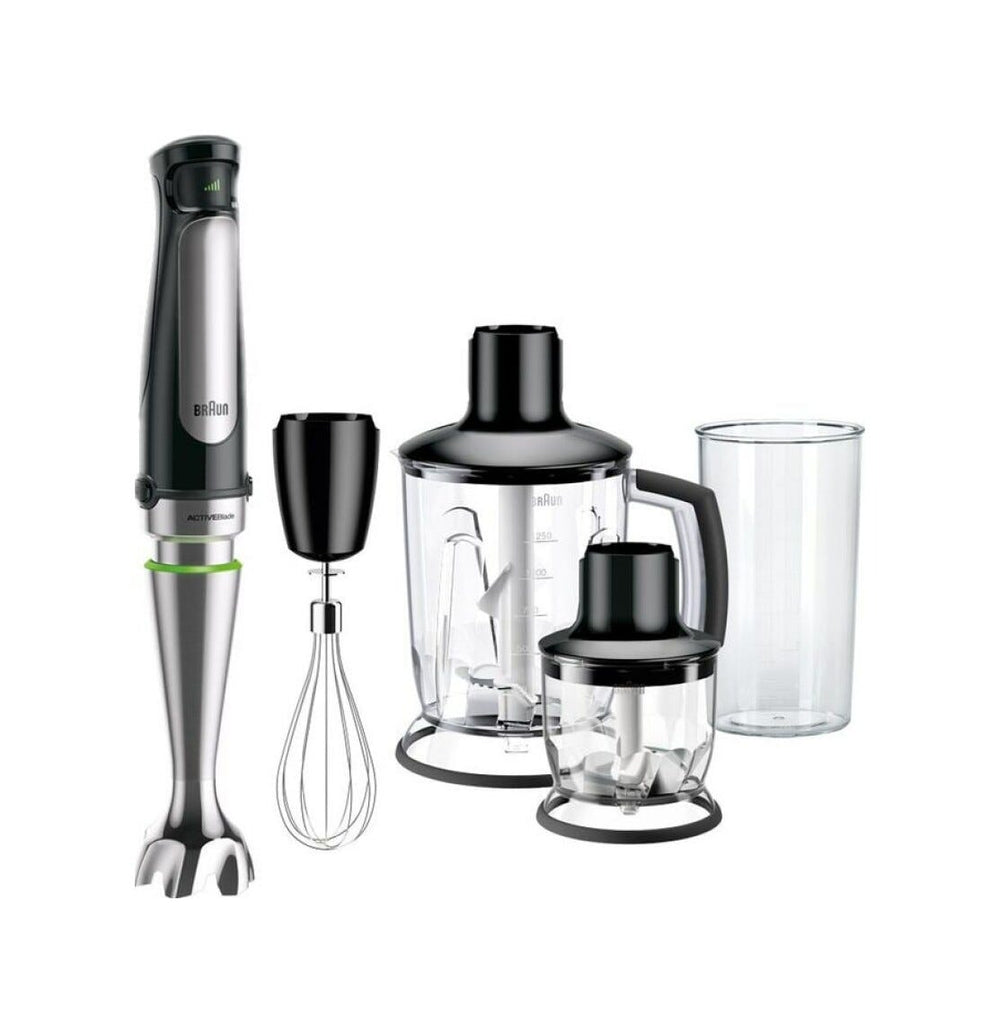 Braun MQ7045 X Minipimer MultiQuick 7 Frullatore a immersione 1000w - nero/inox